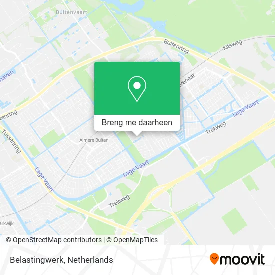 Belastingwerk kaart