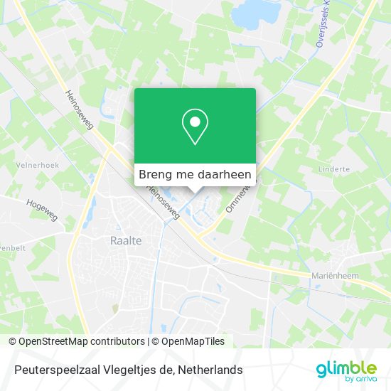 Peuterspeelzaal Vlegeltjes de kaart