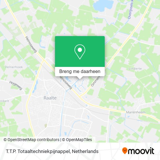 T.T.P. Totaaltechniekpijnappel kaart