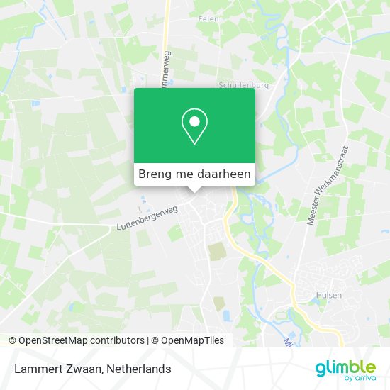 Lammert Zwaan kaart