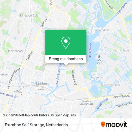 Extrabox Self Storage kaart