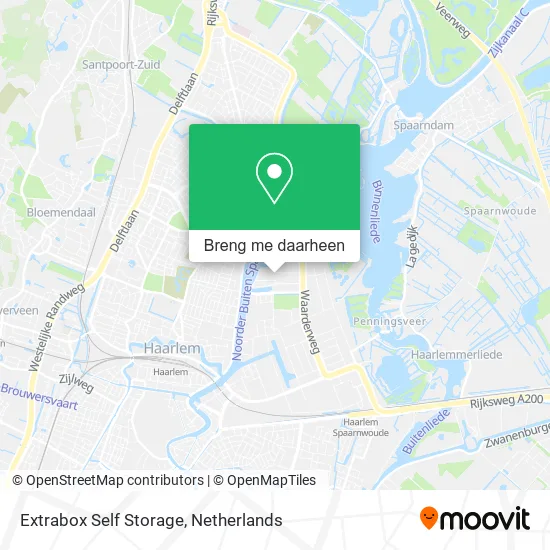 Extrabox Self Storage kaart