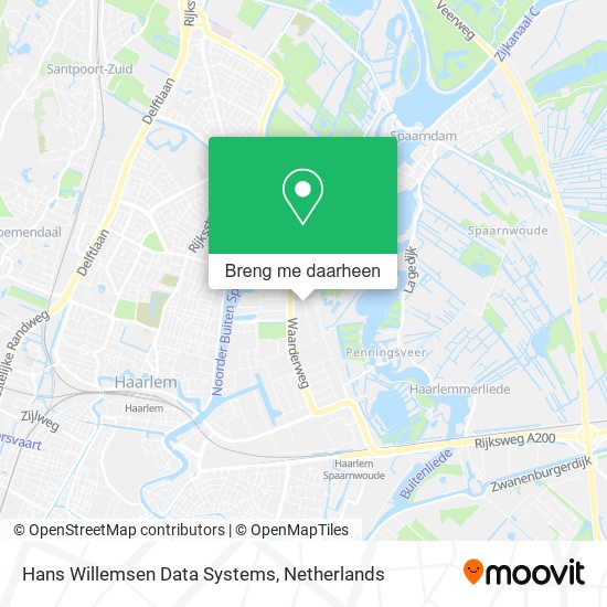 Hans Willemsen Data Systems kaart