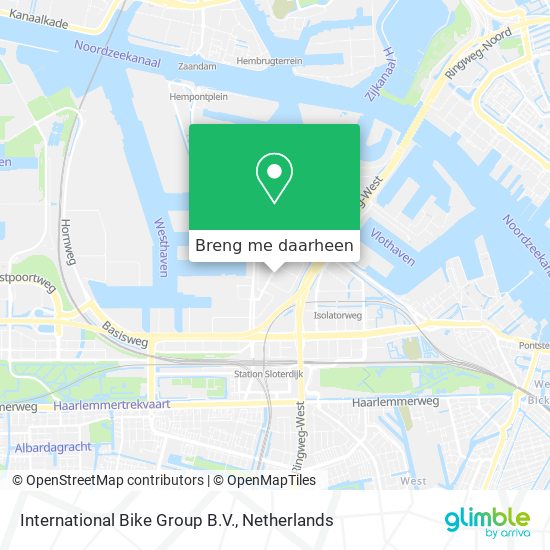 International Bike Group B.V. kaart
