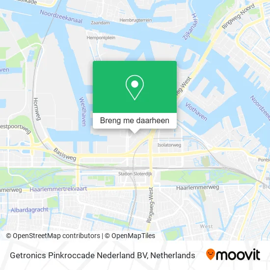 Getronics Pinkroccade Nederland BV kaart