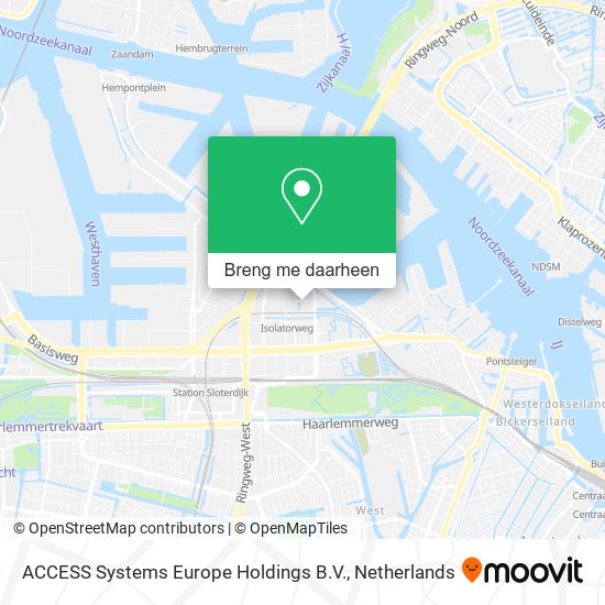 ACCESS Systems Europe Holdings B.V. kaart