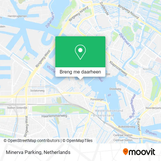 Minerva Parking kaart