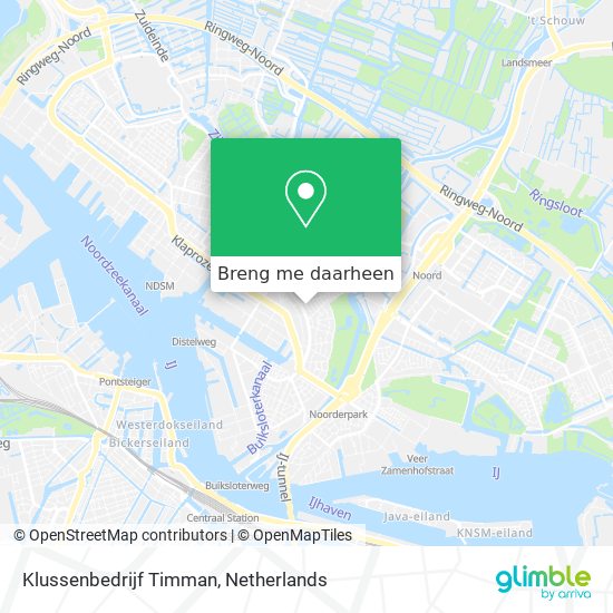 Klussenbedrijf Timman kaart