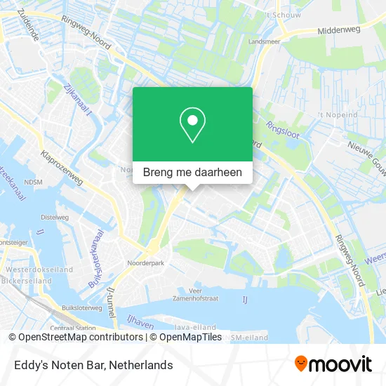 Eddy's Noten Bar kaart
