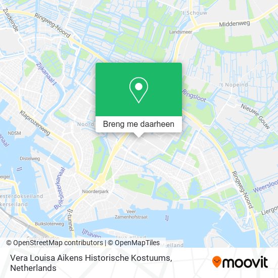 Vera Louisa Aikens Historische Kostuums kaart