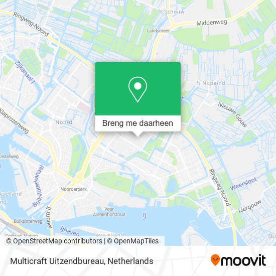 Multicraft Uitzendbureau kaart