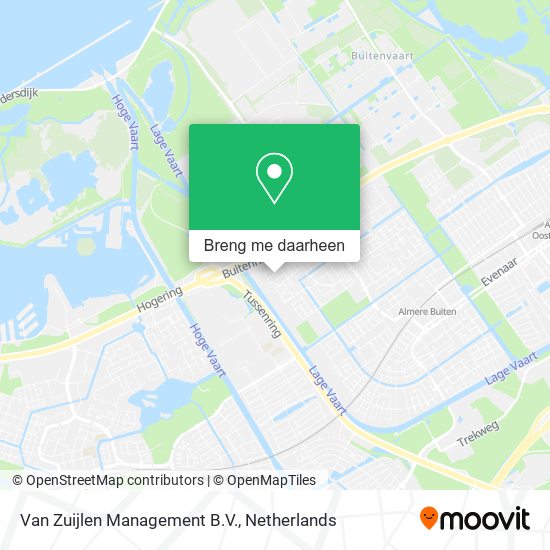 Van Zuijlen Management B.V. kaart