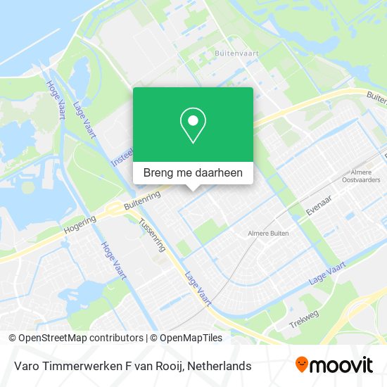 Varo Timmerwerken F van Rooij kaart