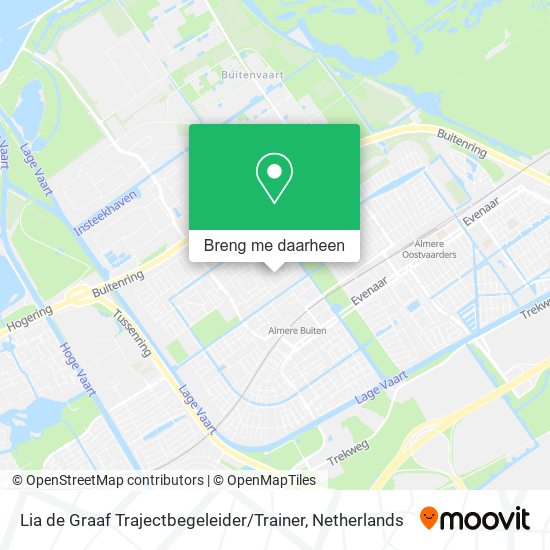Lia de Graaf Trajectbegeleider / Trainer kaart