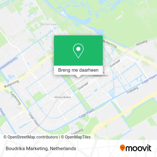 Boudrika Marketing kaart