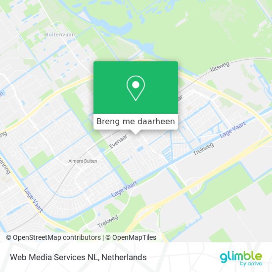 Web Media Services NL kaart