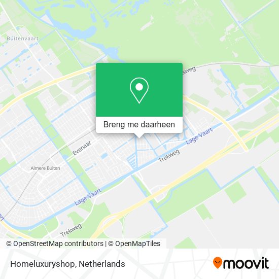 Homeluxuryshop kaart