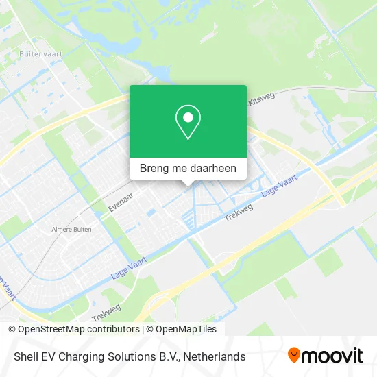 Shell EV Charging Solutions B.V. kaart
