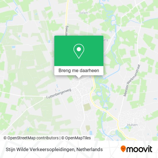 Stijn Wilde Verkeersopleidingen kaart