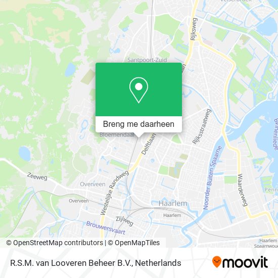 R.S.M. van Looveren Beheer B.V. kaart