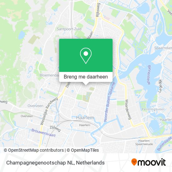 Champagnegenootschap NL kaart