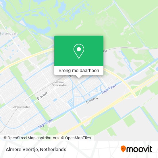 Almere Veertje kaart