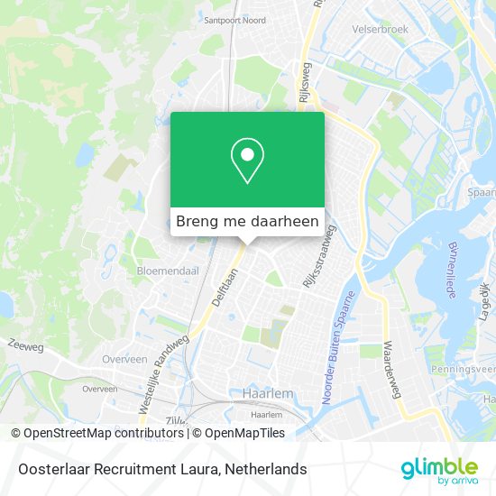 Oosterlaar Recruitment Laura kaart