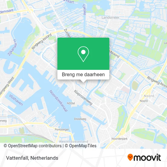 Vattenfall kaart
