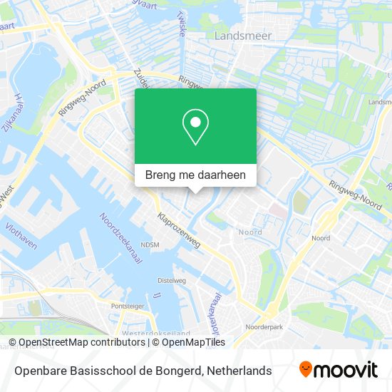 Openbare Basisschool de Bongerd kaart