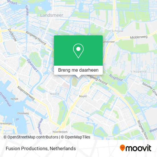 Fusion Productions kaart