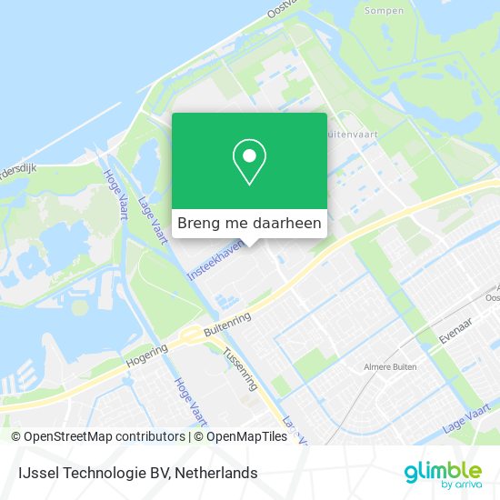 IJssel Technologie BV kaart