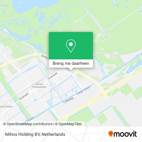 Mihos Holding BV kaart