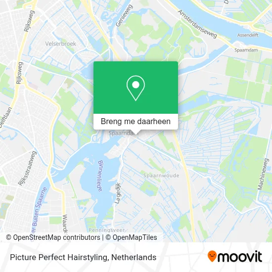 Picture Perfect Hairstyling kaart