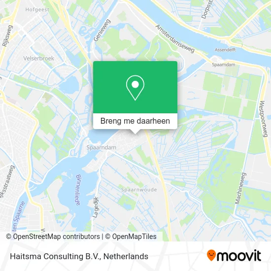 Haitsma Consulting B.V. kaart