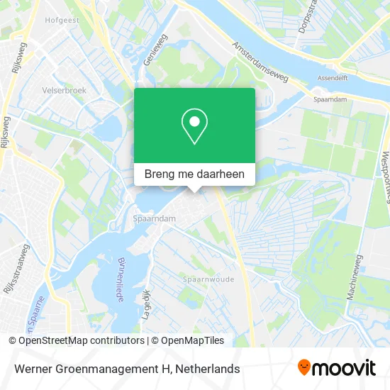 Werner Groenmanagement H kaart