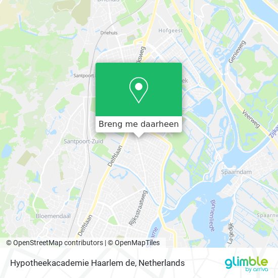 Hypotheekacademie Haarlem de kaart