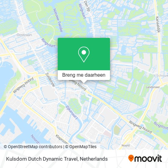 Kulsdom Dutch Dynamic Travel kaart