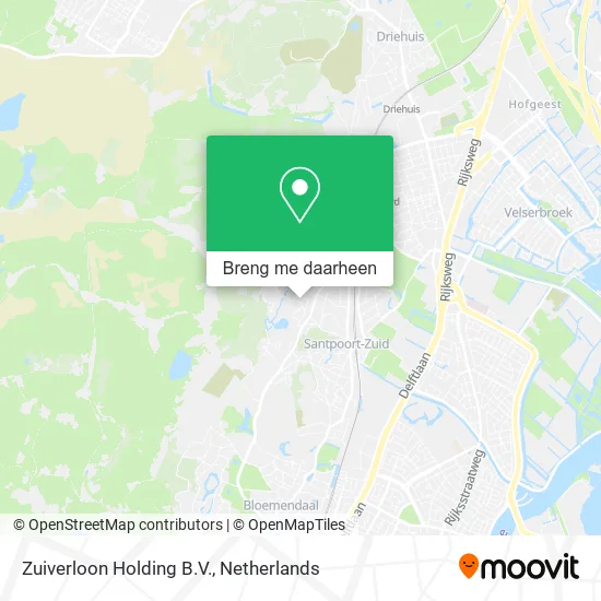 Zuiverloon Holding B.V. kaart