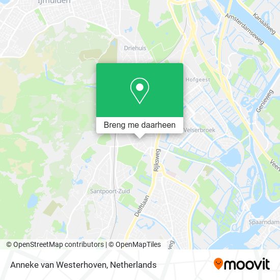 Anneke van Westerhoven kaart