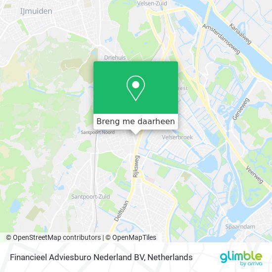 Financieel Adviesburo Nederland BV kaart