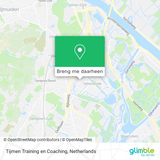 Tijmen Training en Coaching kaart