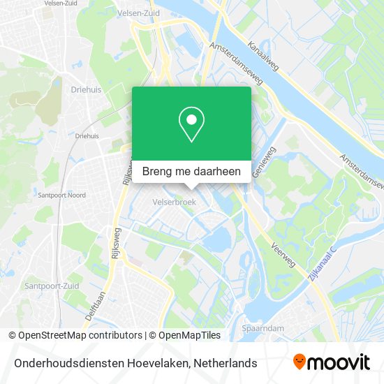 Onderhoudsdiensten Hoevelaken kaart