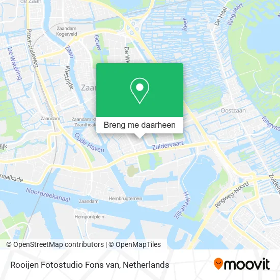 Rooijen Fotostudio Fons van kaart