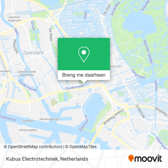 Kubus Electrotechniek kaart