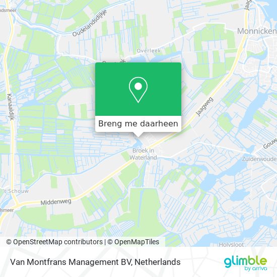 Van Montfrans Management BV kaart