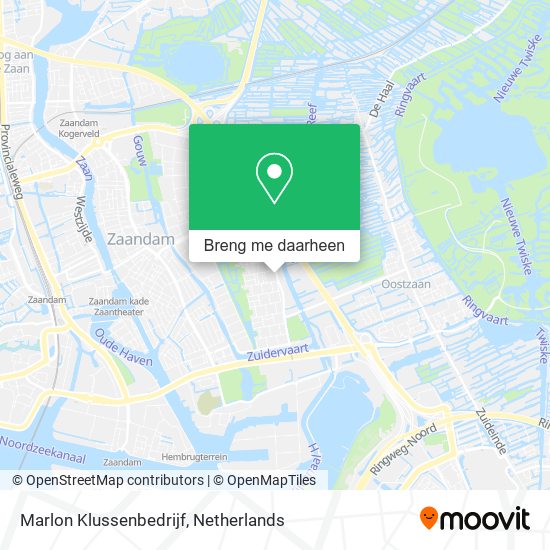 Marlon Klussenbedrijf kaart