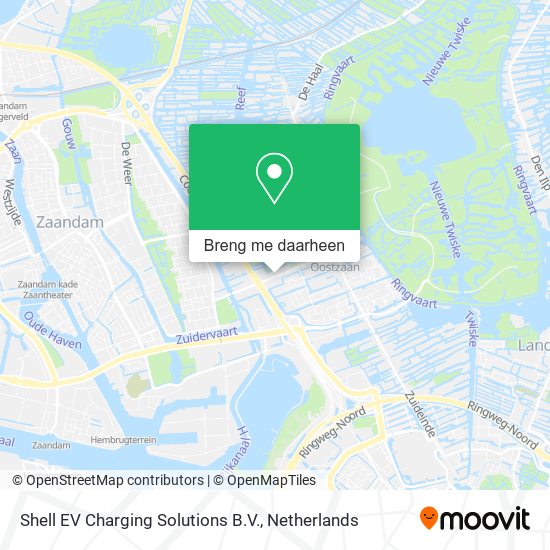 Shell EV Charging Solutions B.V. kaart