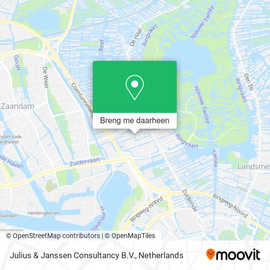 Julius & Janssen Consultancy B.V. kaart