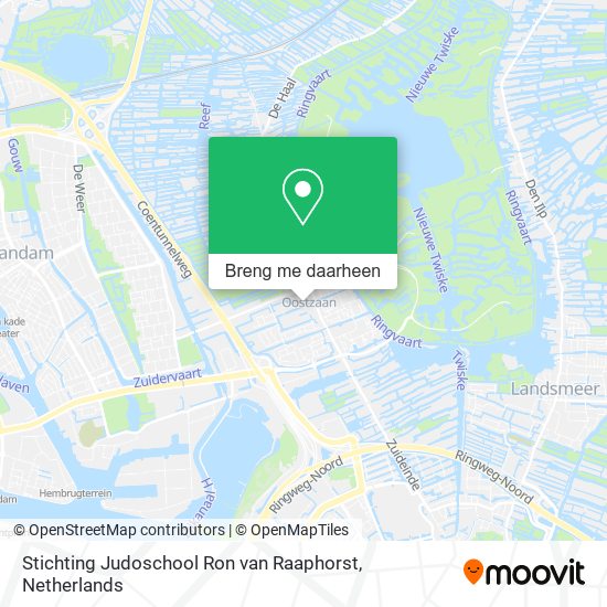 Stichting Judoschool Ron van Raaphorst kaart