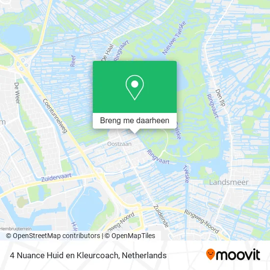 4 Nuance Huid en Kleurcoach kaart